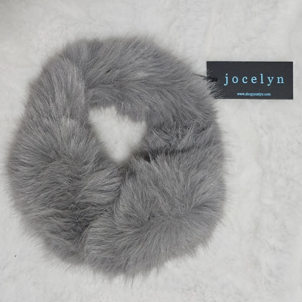 Jocelyn Earmuffs Grey Faux Fur Accessory Cottagecore Fall Winter Outdoor